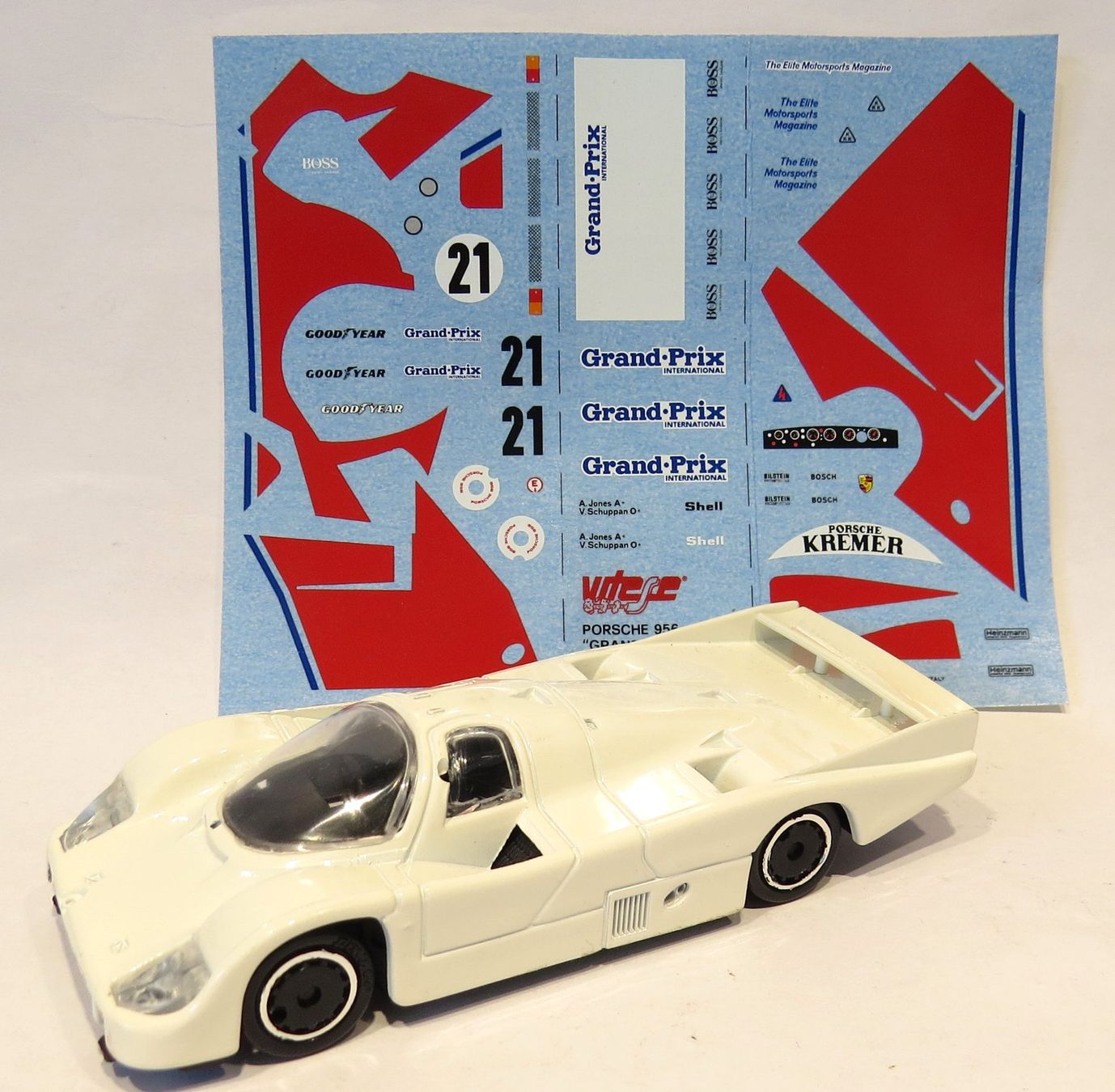 Porsche Modellautos: 1:43 Porsche 956  1000km Silverstone 1983 – Neu (gemäss Beschreibung) aus Ettingen von campione_1