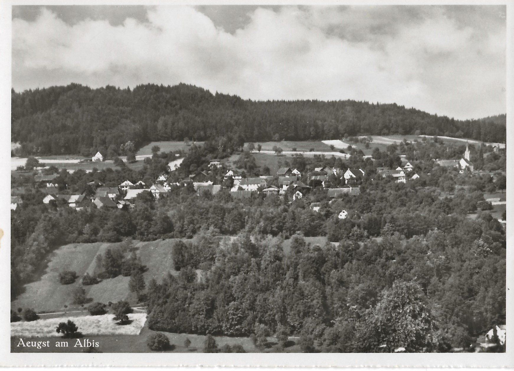 Ansichtskarten: Aeugst am Albis – Gebraucht aus Frauenfeld von Merk52