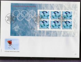 enveloppe FDC ONU 5 Torino 2006
