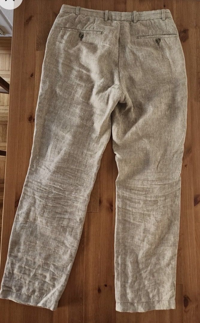 Hiltl Pantaloni: Hiltl Hose Leinenhose – Usato da Sempach venduto da Pablonsky 1