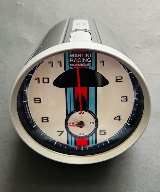Neuware! Tischuhr PORSCHE MARTINI RACING SPORT CHRONO (Neu und ...