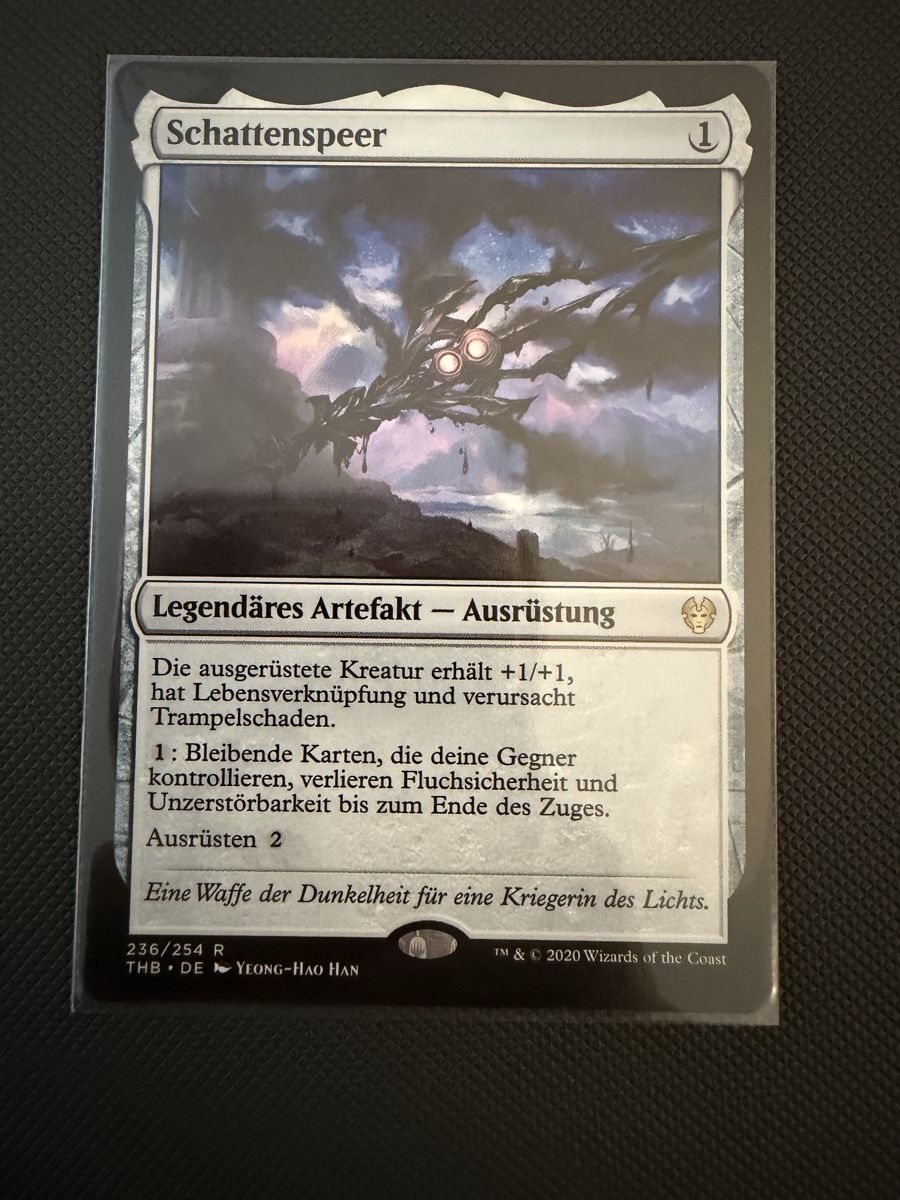 Magic The Gathering Carte collezionabili: MTG: Schattenspeer – Usato da Ulisbach venduto da joelsj