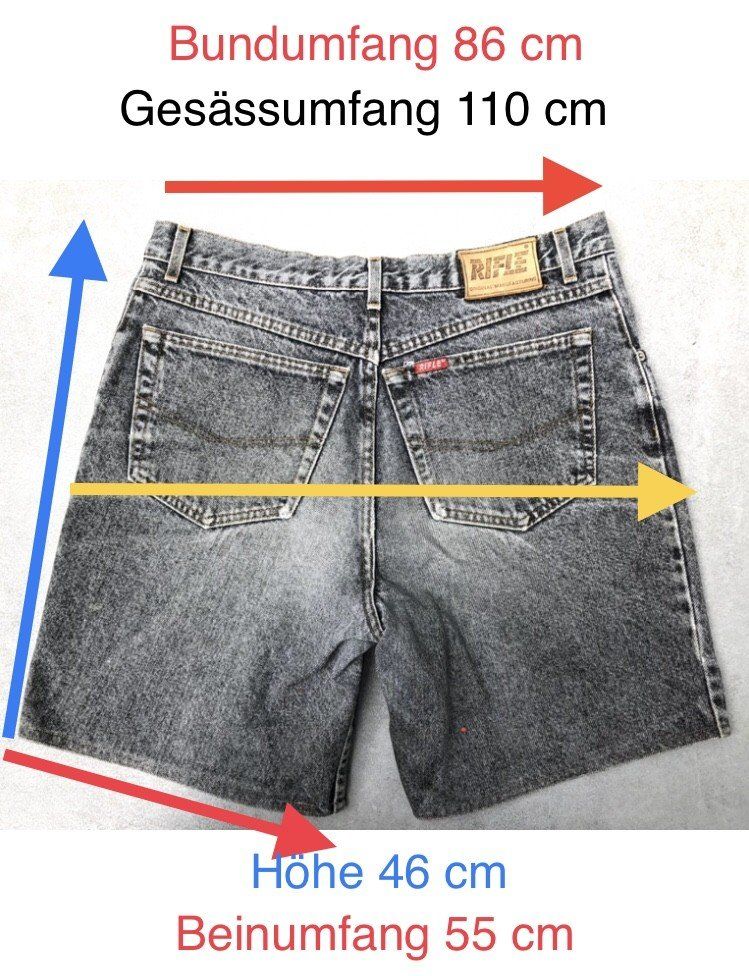 Rifle Jeans: Jean-Shorts RIFLE – D'occasion à Meilen par SUI372 3