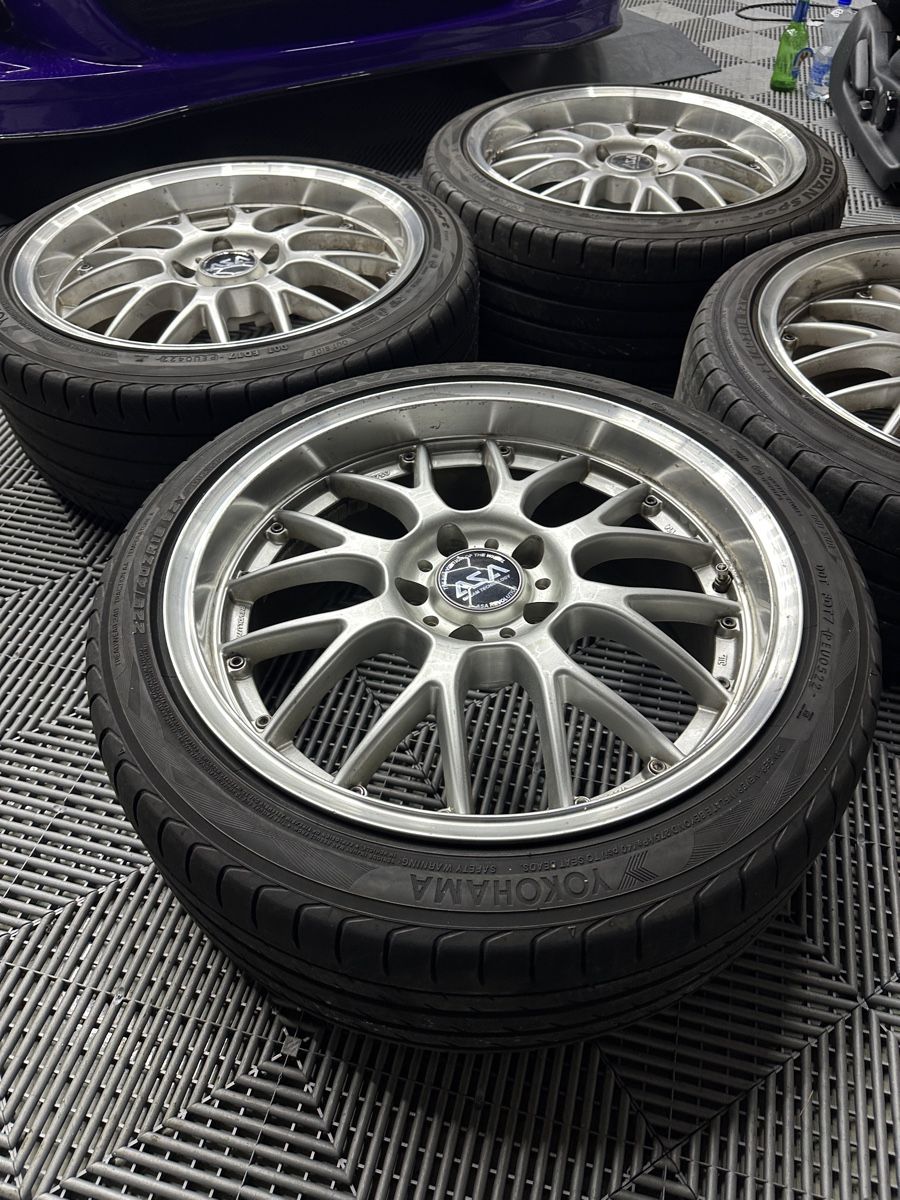 Bbs Felgen: ASA AR1 8x18 ET35 5x114.3 – Gebraucht aus Einsiedeln von Silver.A 2