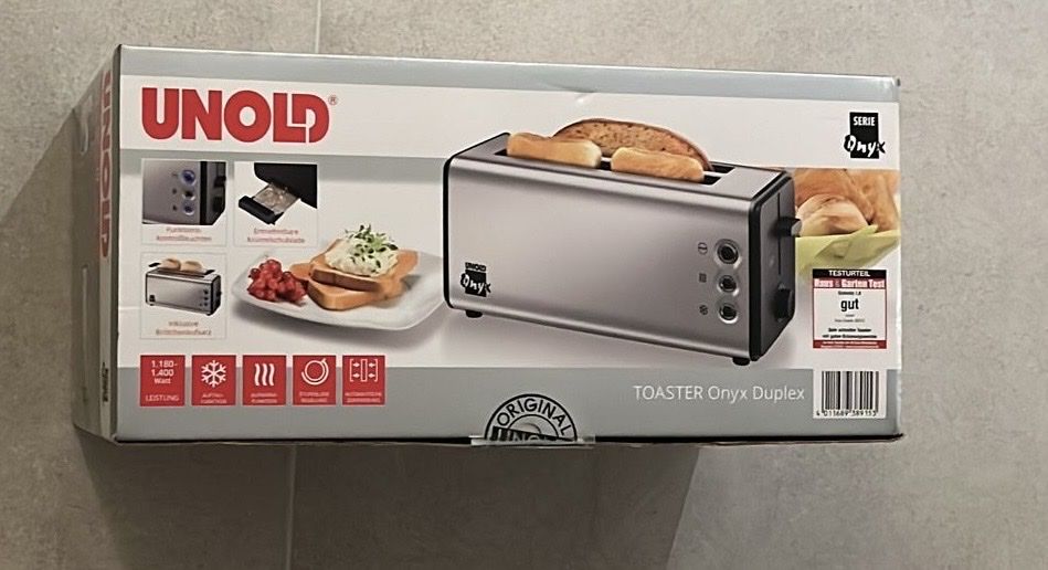 NEU! Unold Toaster Onyx Duplex (Neu und originalverpackt) in Bern für ...