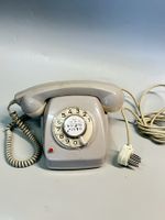 Telefon Tischstation 70er Jahre mit Wählscheibe