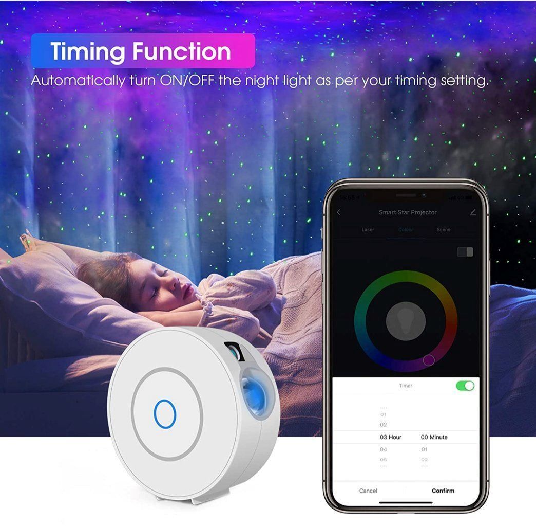 Proiettori: Smart Sternenhimmel Projektor, WLAN LED – Nuovo e nell'imballaggio originale da Bülach venduto da StoreInShop.com 6