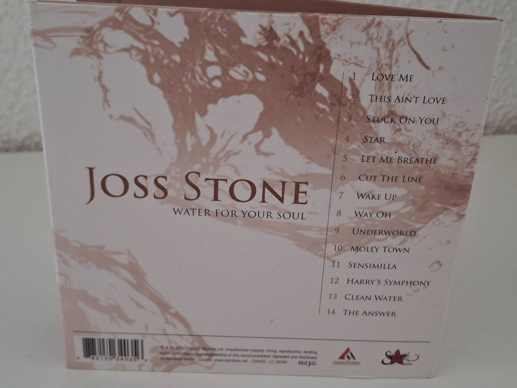 CD: CD Joss Stone  "Water for your Soul" - – Usato da Aarberg venduto da Jackup1 1