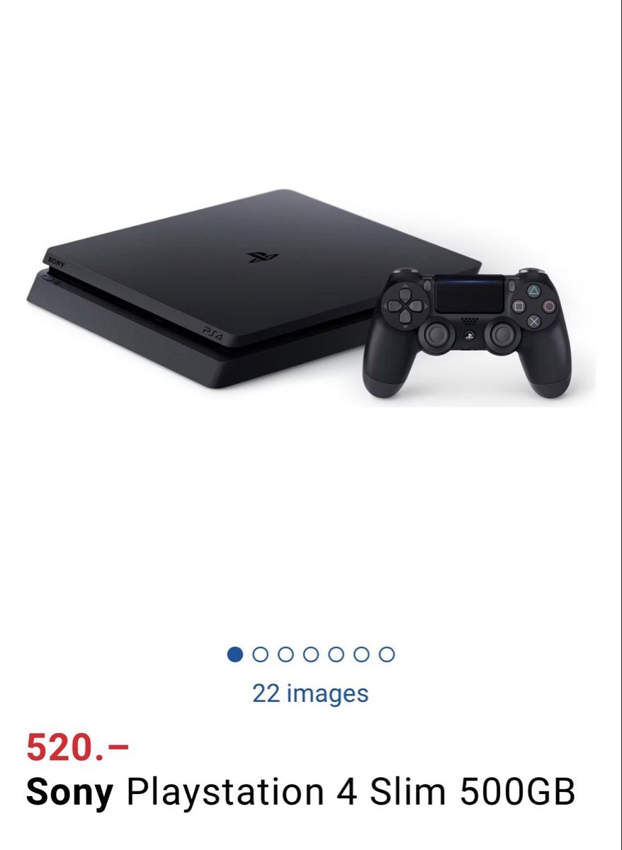 Sony Console: PlayStation 4 slim 1TB Console - Great Condition! – Usato da Zürich venduto da rol_kr9c