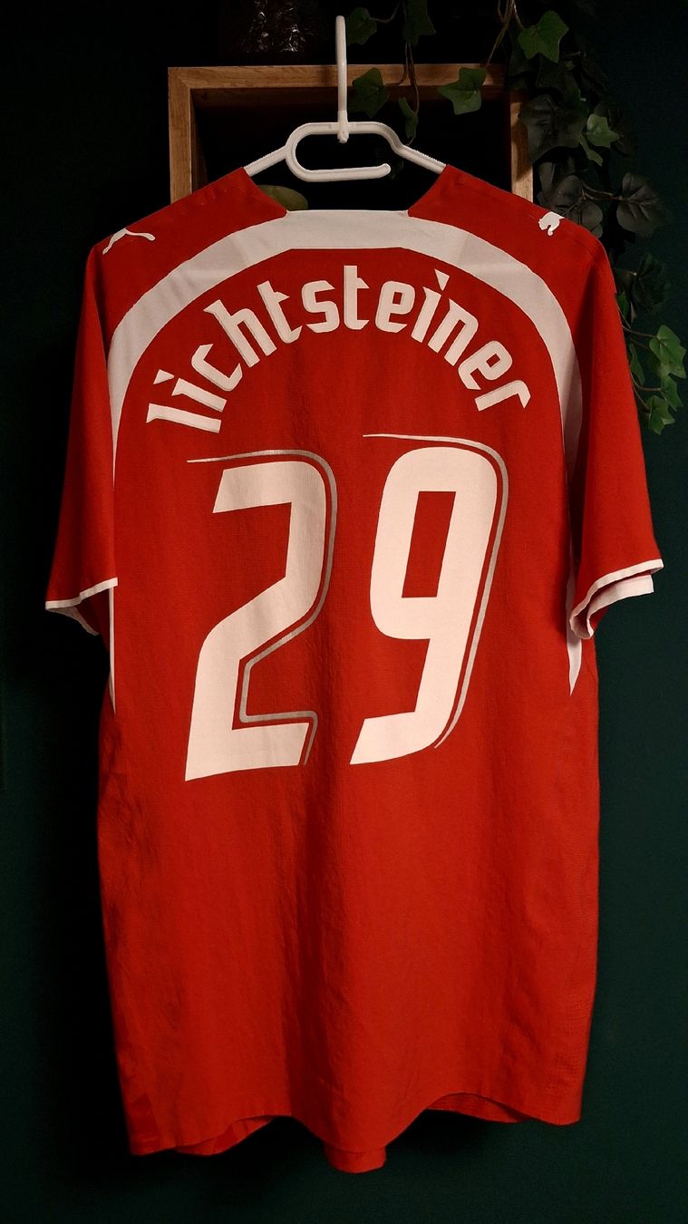 Puma Leibchen & Hosen: Switzerland match worn Liechtsteiner 2006 2007 player issue – Gebraucht aus Yverdon-les-Bains von floriancharpillozart