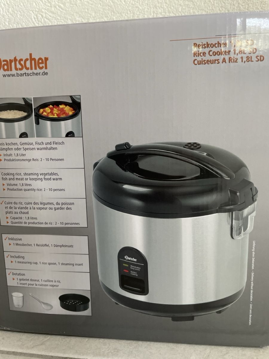 Bartscher Elettrodomestici da cucina: Reiskocher Bartscher 1.8 L – Nuovo (secondo la descrizione) da Ottikon venduto da CurcioA