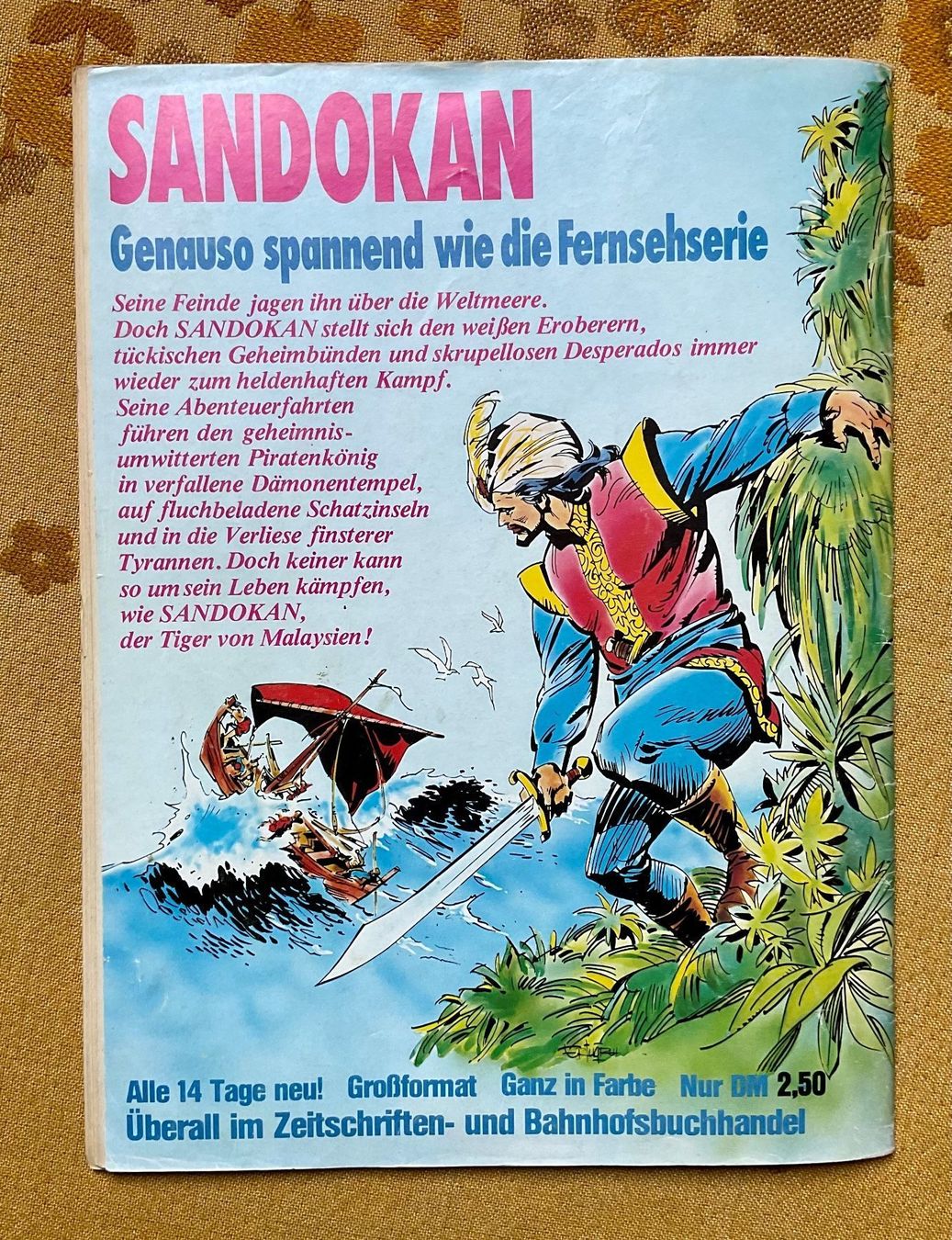 Fumetti: Sandokan Heft Nr 3 von 1979 ? – Usato da Endingen venduto da nathan05 9