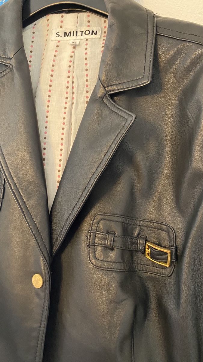 Vestes: Lederjacke S.Milton – D'occasion à Obfelden par tan_9lj9 2