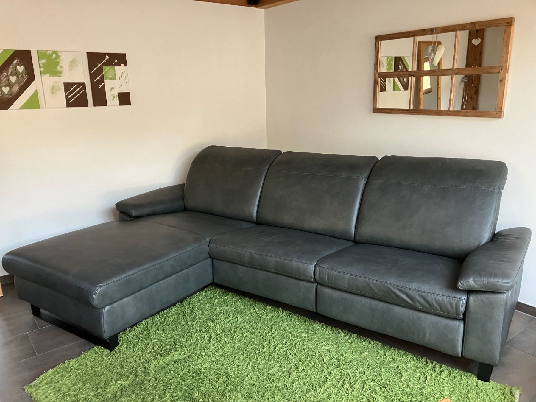 Divani: Relaxsofa mit Récamière links& Relaxfunktion – Nuovo (secondo la descrizione) da Boltigen venduto da emolaki