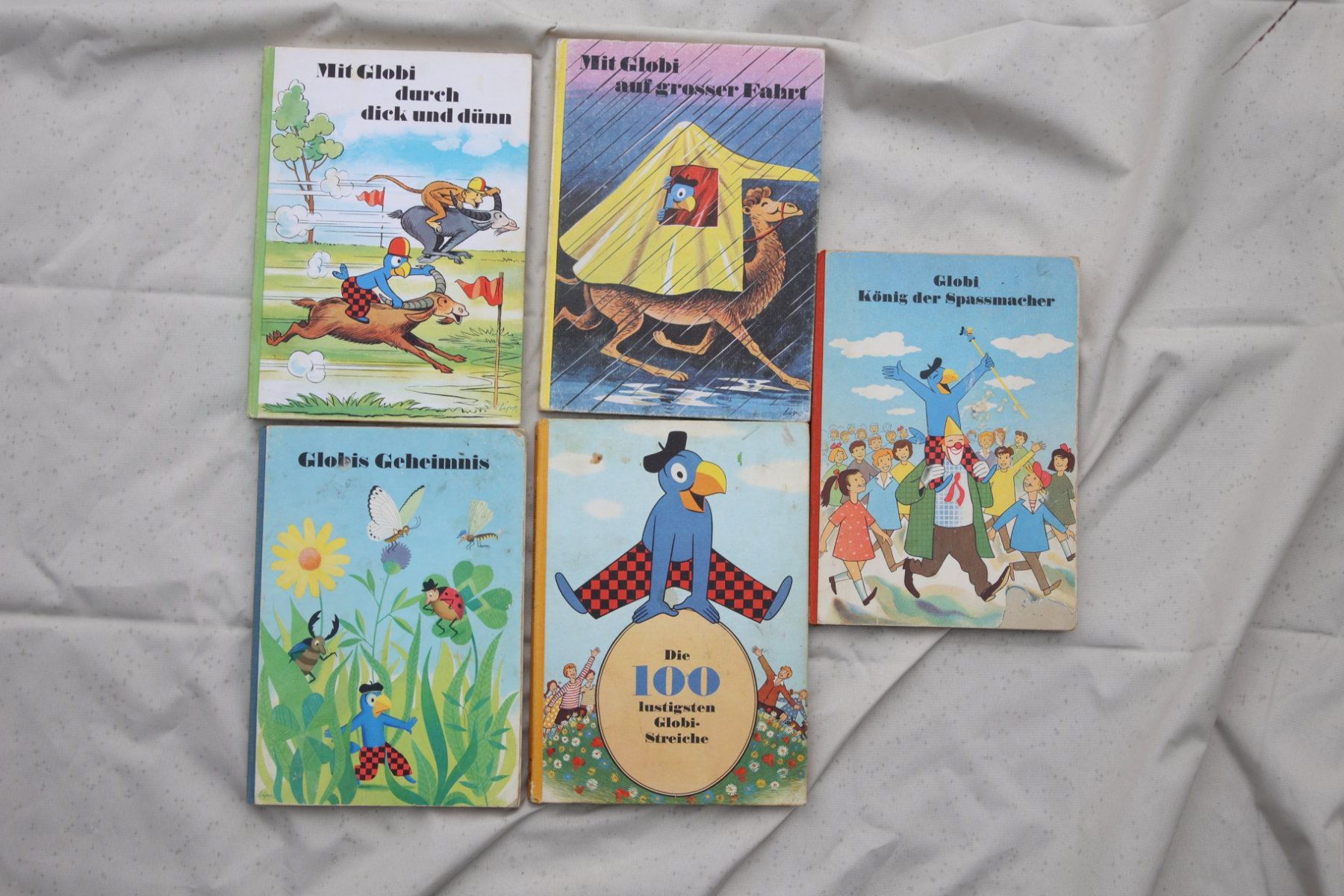 Bücher: 5 Alte Globi Bücher – Gebraucht aus Wetzikon ZH von Scipio80