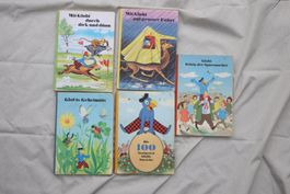 5 Alte Globi Bücher