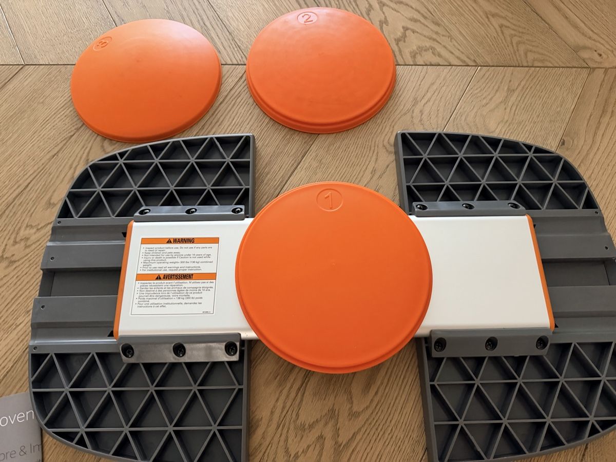 Hometrainer: M PAD Balance Trainer - in new condition – Nuovo (secondo la descrizione) da Zürich venduto da Swiss_Bea 4