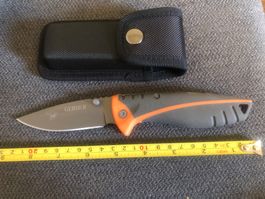 GERBER BEAR GRILLS FOLDING SHEATH TASCHENMESSER  MESSER  NEU