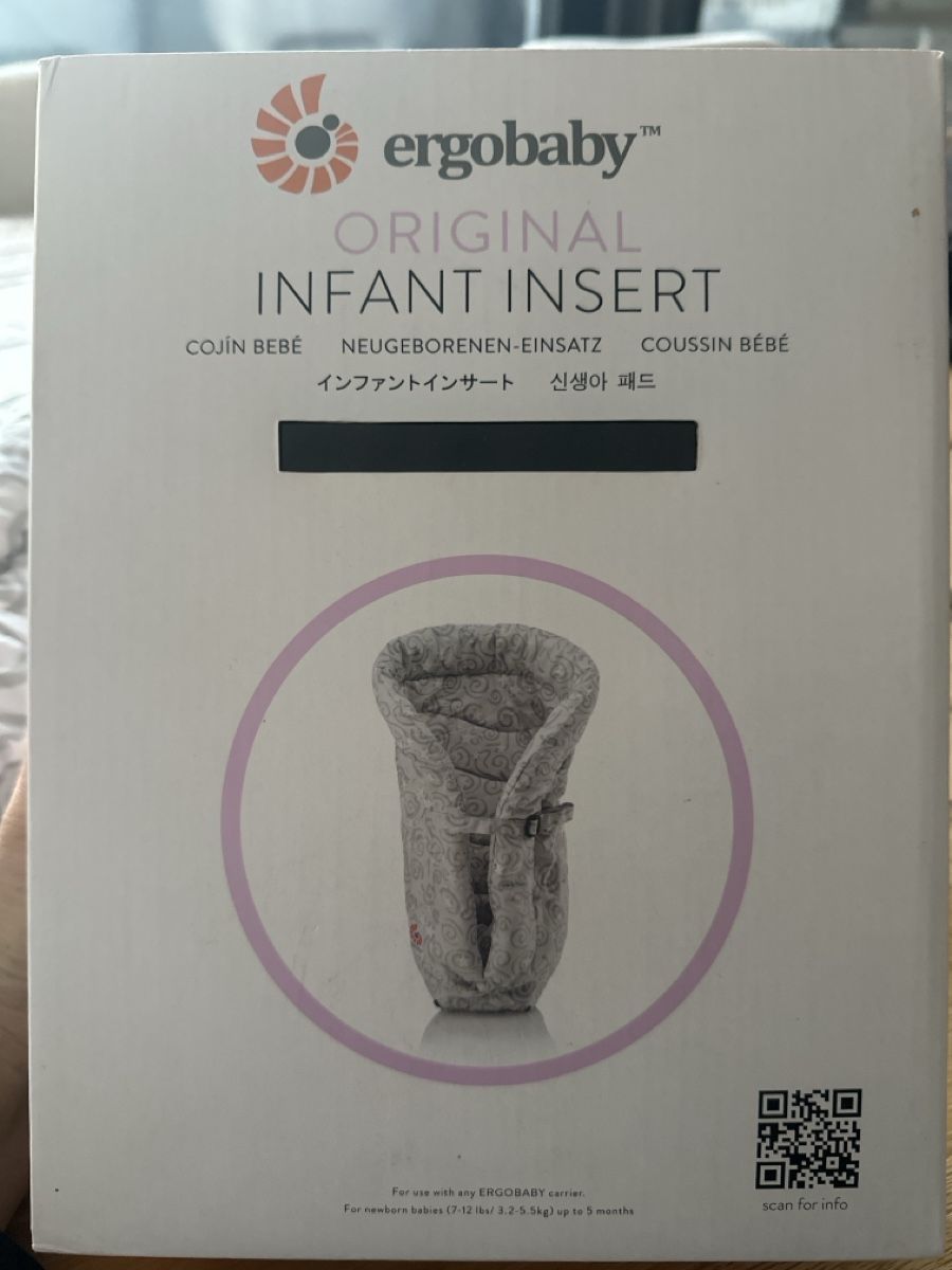 Ergobaby Marsupi portabebè: ergobaby original infant insert – Usato da Uitikon Waldegg venduto da Shopping_Love 1