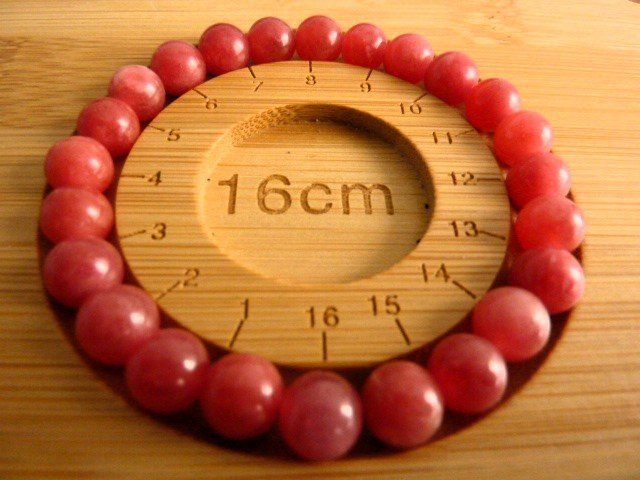 Bracciali & Braccialetti: Rhodochrosit 8 mm Perlen Elast Armband – Nuovo (secondo la descrizione) da Hombrechtikon venduto da mincky