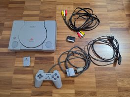 Playstation 1 Konsole mit Zubehör ab 1 Fr.-
