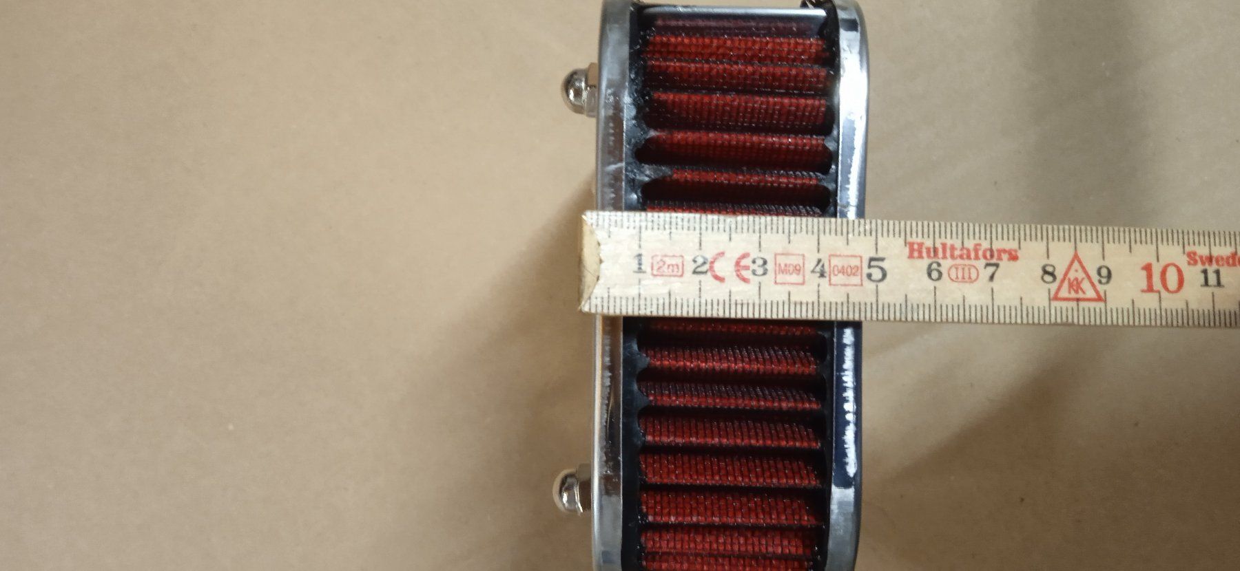Tutti pezzi di ricambio auto: Luftfilter Sportluftfilter chrom Weber Solex waschbar TVR – Nuovo e nell'imballaggio originale da Dürnten venduto da theoldstyler 4