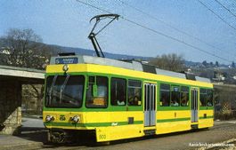 Neuchâtel -Triebwagen Be 4/4 BBC 1981