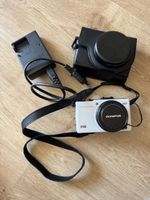 Olympus XZ-1 Kompaktkamera in Weiss – Gute Zustand & Zubehör