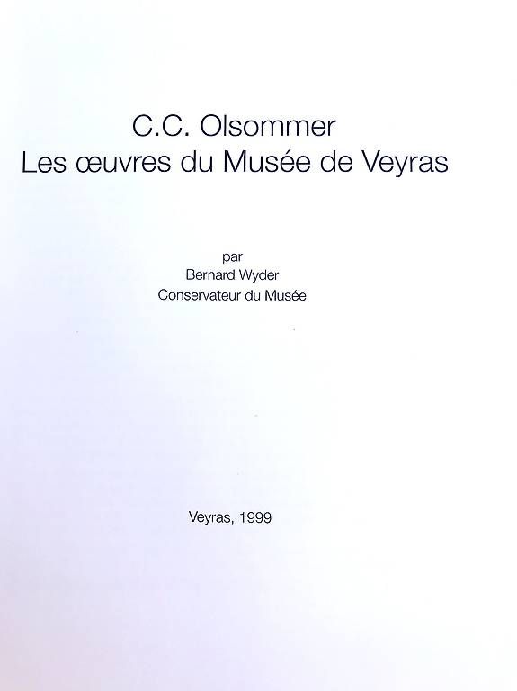 Libri: C.C. Olsommer – Usato da Estavayer-le-Lac venduto da mar_2s6b 2