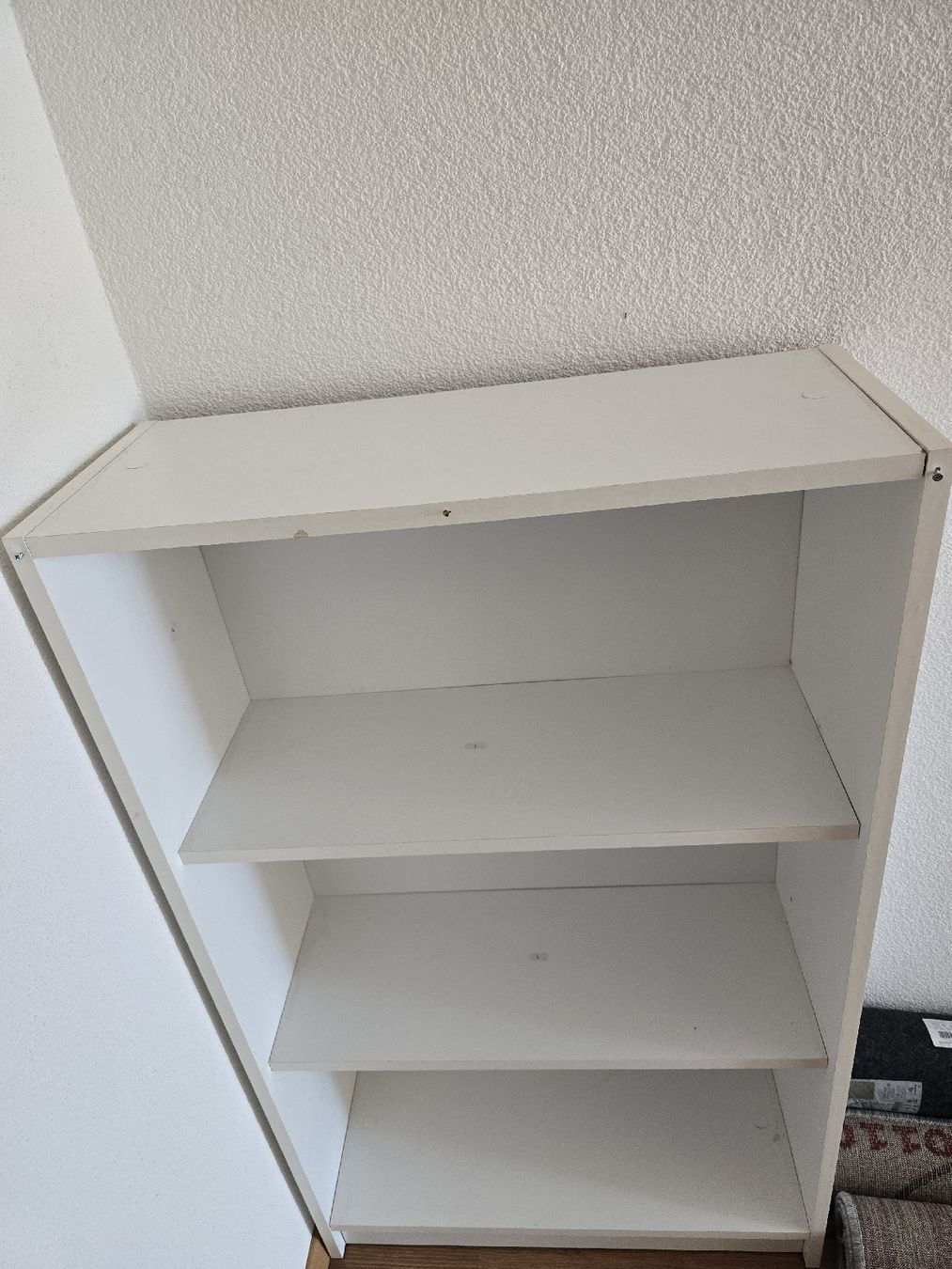 Regale: Bücherregal weiss 3 Fächer – Gebraucht aus Bettlach von chi_wwf9 3