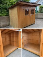Gartenhaus Holz, praktisch für Sommerlagerung, gut erhalten.