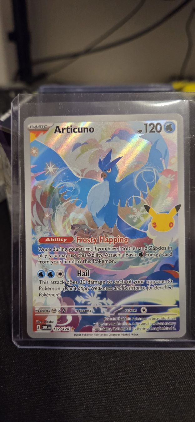 Pokémon Sammelbilder & Trading cards: Articuno 30th (EN) – Neu (gemäss Beschreibung) aus Lausanne von NIVIDIA2