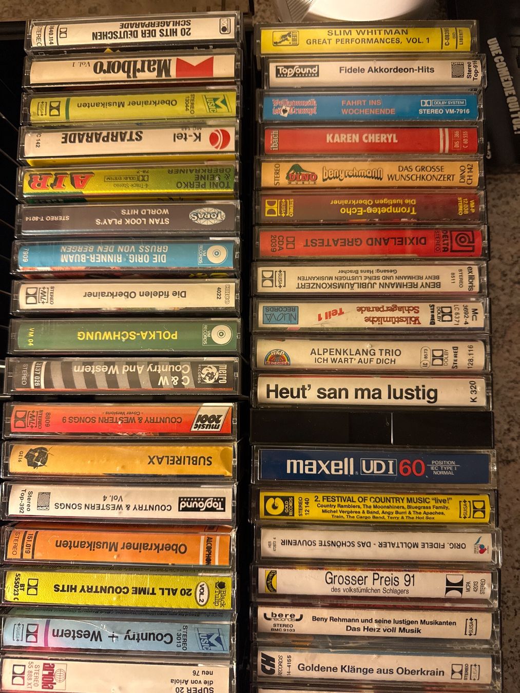 Cassettes audio: Lot TAPE AUDIO – D'occasion à St imier par sav_bjf9 3
