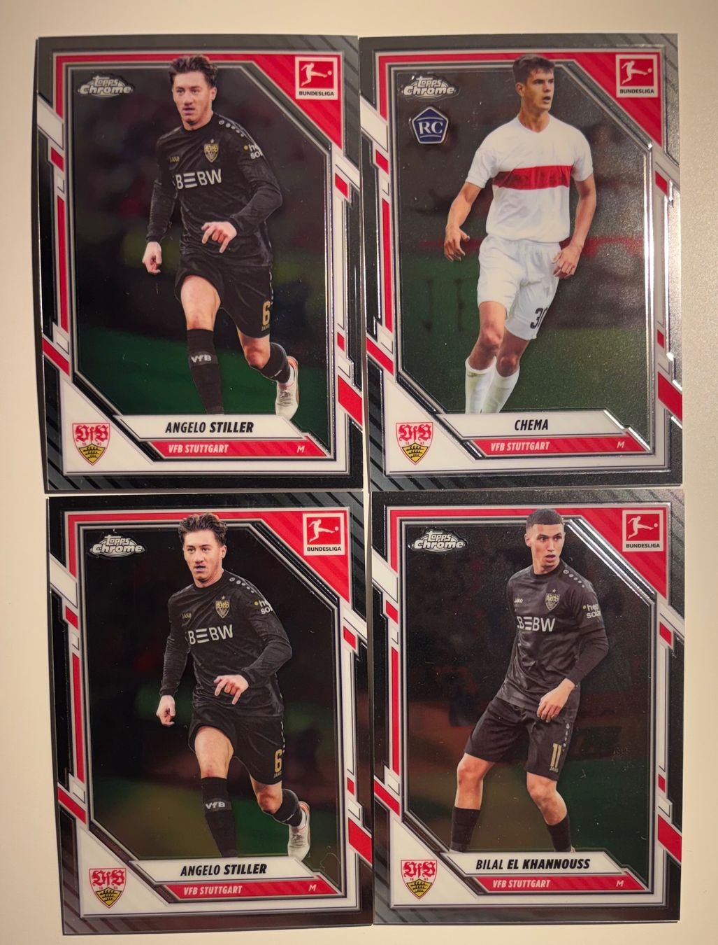 Topps Carte collezionabili: VFB Stuttgart Topps Chrome Bundesliga – Nuovo (secondo la descrizione) da Meilen venduto da rr0