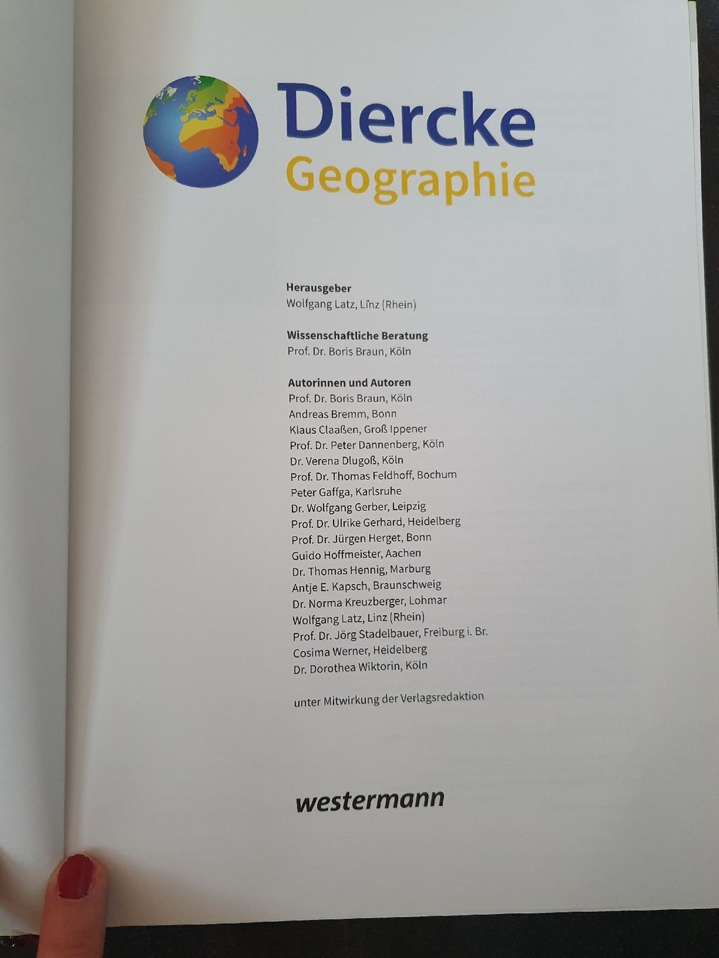 Bücher: Diercke Geographie Westermann Schulbuch – Gebraucht aus Steinach von Xamax18 4