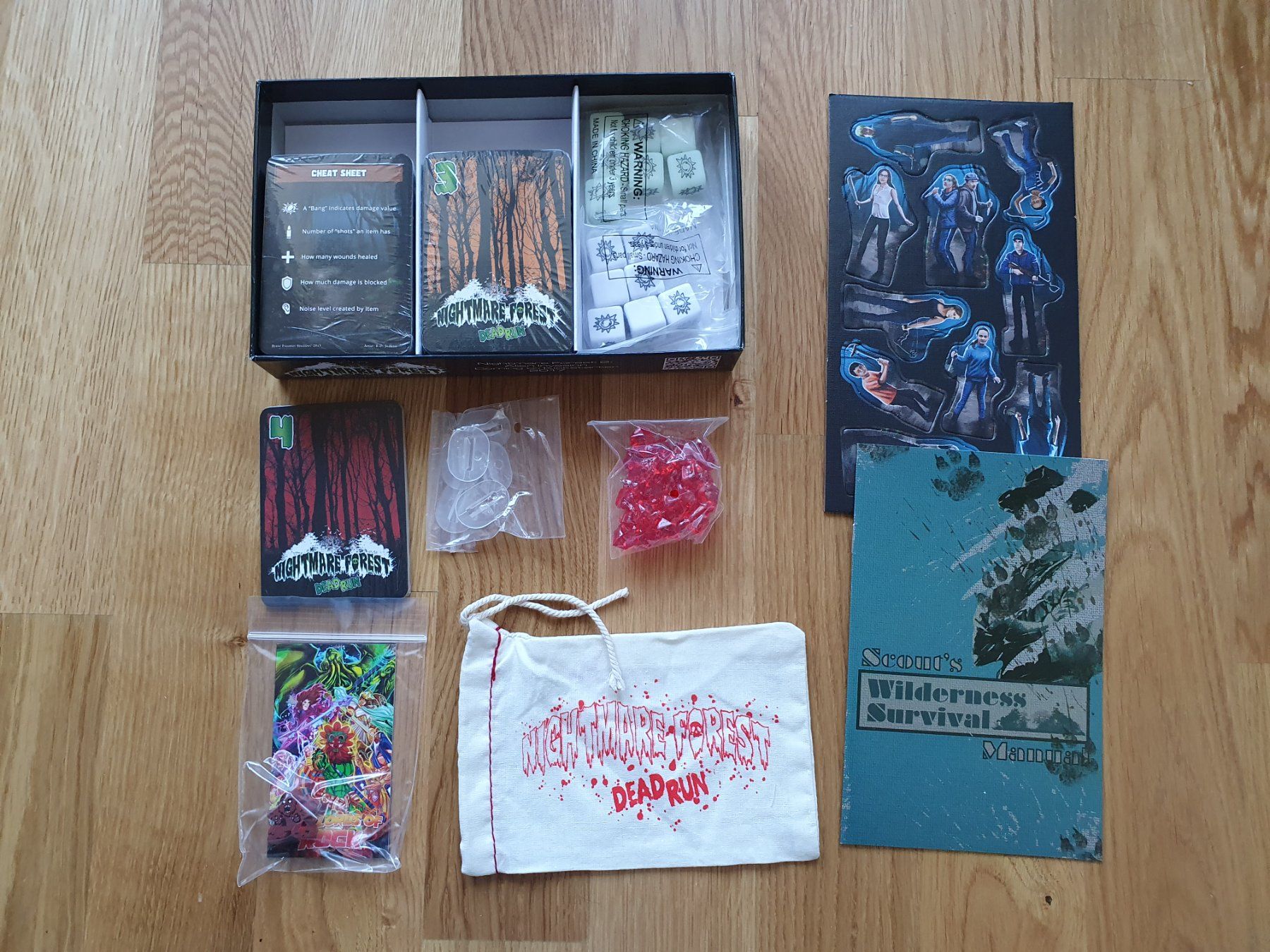 Giochi: Nightmare Forest Dead Run (Kickstarter edition) – Nuovo (secondo la descrizione) da Puidoux venduto da Svreber 2