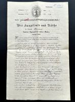 4-Seitiges Dokument, 1872, Kanton Appenzell, Kapitalbrief