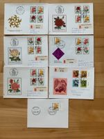 Briefmarken Couverts Pro Juventute 1972,73