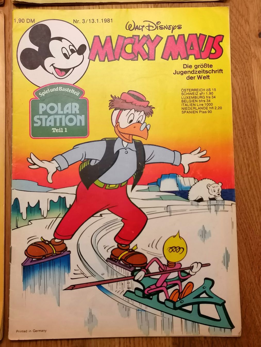 Fumetti: Micky Maus Hefte 1981 - 4 Stk. Ohne Beilage – Usato da Basel venduto da vintagecollector 4