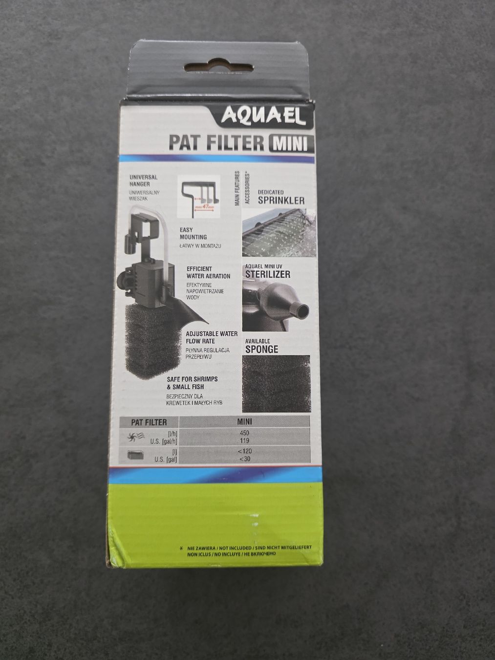 Filtri: Aquael Pat Filter Mini – Nuovo e nell'imballaggio originale da Dübendorf venduto da 3dprint.zh 1