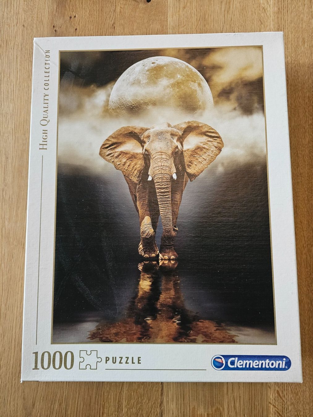 Puzzle: Puzzle Clementoni 1000 Teile - Elefant – Usato da Altstätten SG venduto da Carrybones