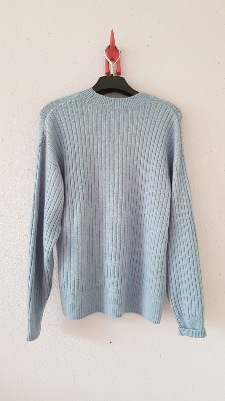 H&M Maglioni & Felpe: Pull bleu moelleux taille M H&M – Nuovo (secondo la descrizione) da Versoix venduto da aline_b 1