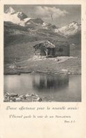 Oberengadin (GR) – Berghütte mit Bergsee