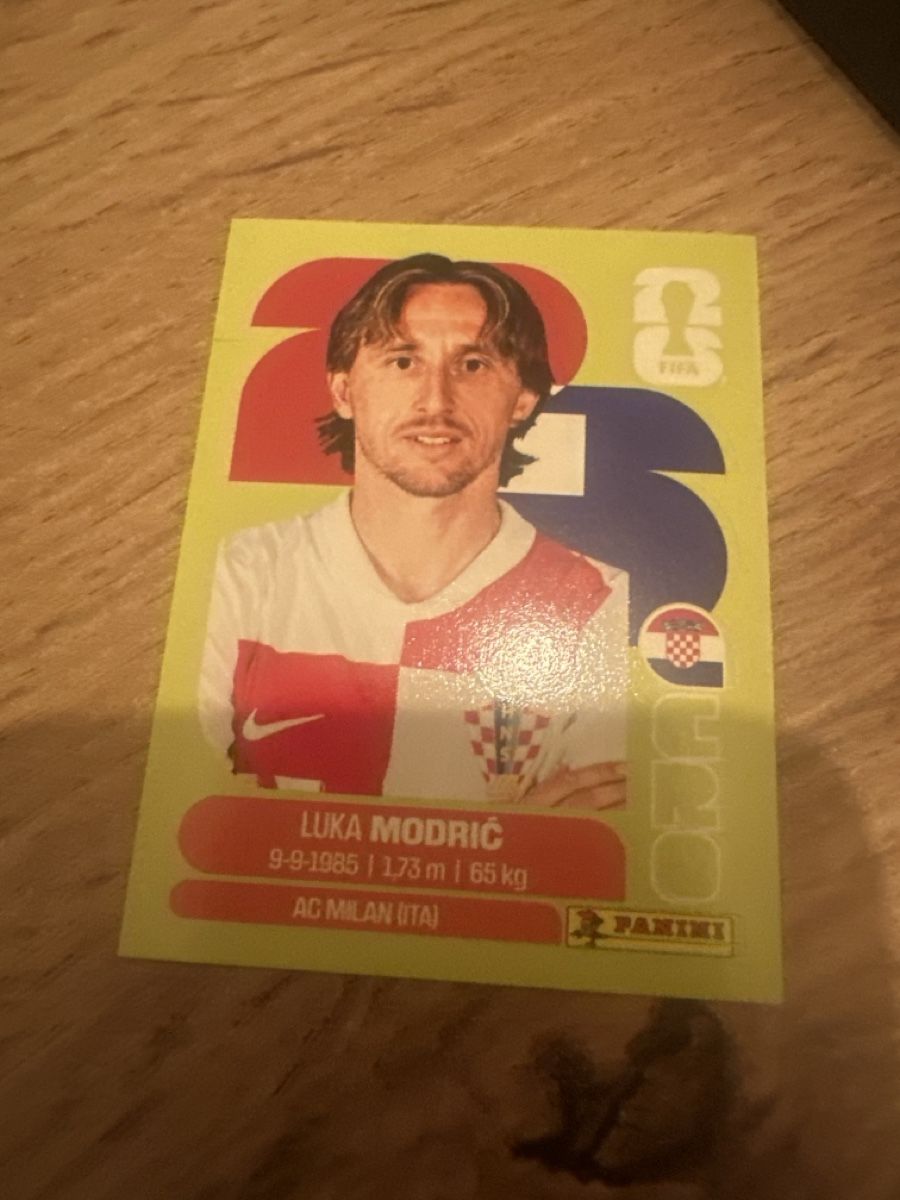 Panini Carte collezionabili: Panini 2026 Modric – Nuovo (secondo la descrizione) da Genève venduto da sim_7xgs