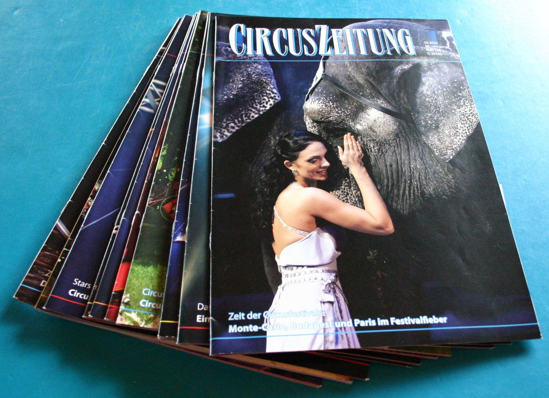 Riviste & Magazine: Zirkus Circus CIRCUSZEITUNG 2024 – Usato da Winkel venduto da franzxaver60 1