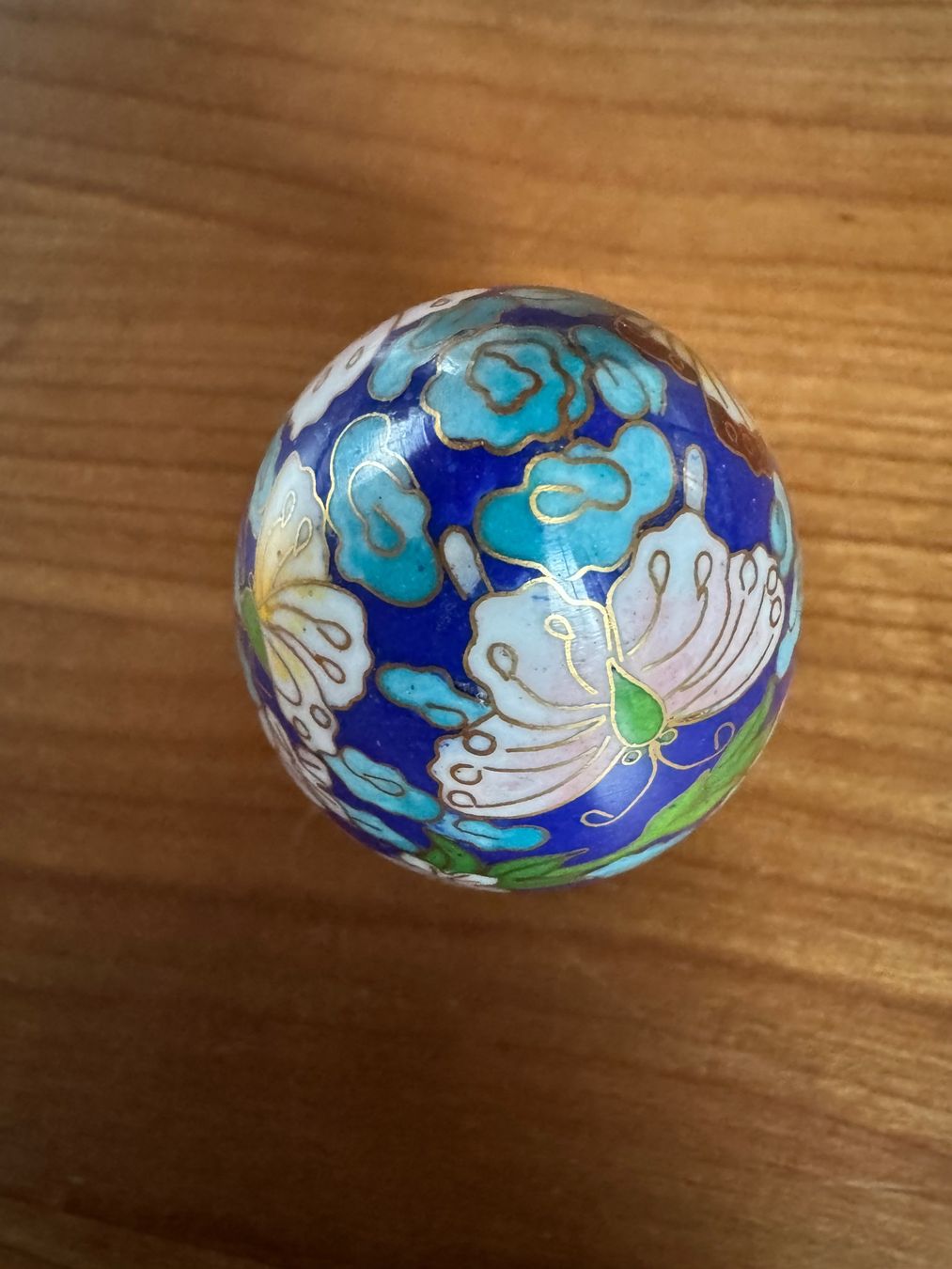 Alle Dekorationen: Cloisonné Chinesisches Osterei Handbemahlt – Gebraucht aus Therwil von rowe-spezial 2