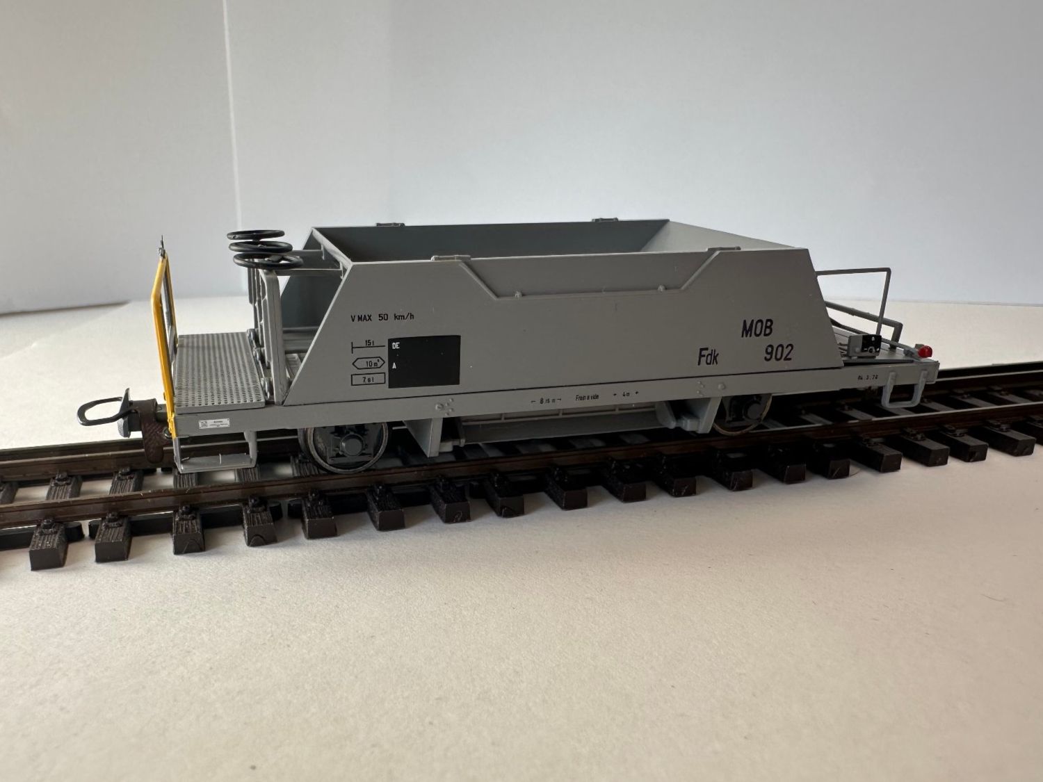 Bemo Modelleisenbahnen: Bemo - MOB Fdk 902 - Schotterwagen – Neu und originalverpackt aus Domat/Ems von mmx4001