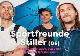 1x Konzertkarte Sportfreunde Stiller am 03.07.2026 Schaan