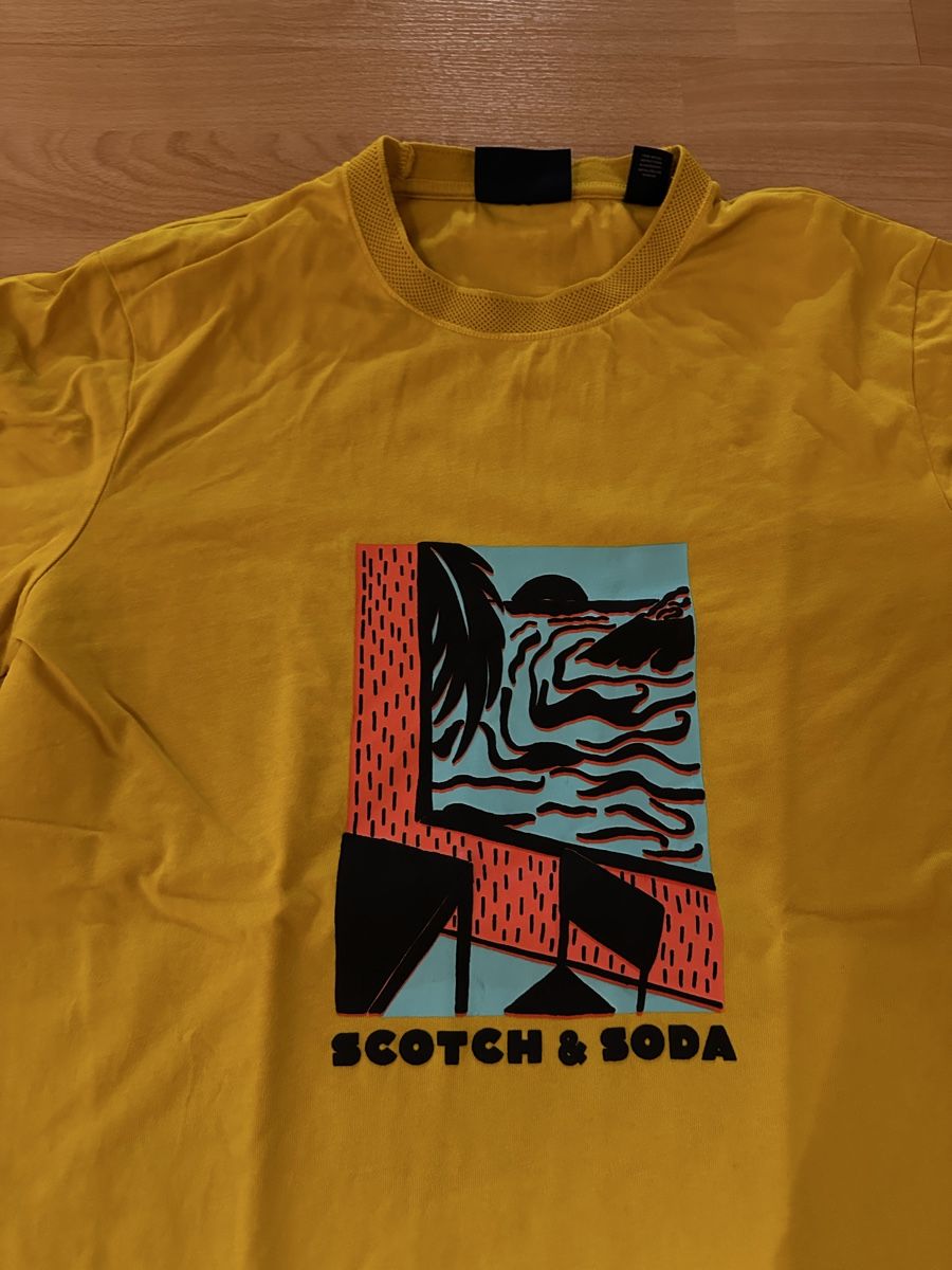 Maison Scotch T-shirt: T-Shirt Scotch & Soda – Nuovo (secondo la descrizione) da Chur venduto da Sim7000 1