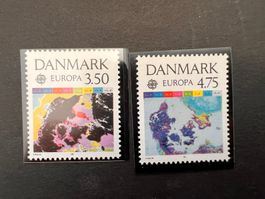 Dänemark Europa  CEPT 1991 mit Erstag ʘ  (2274)